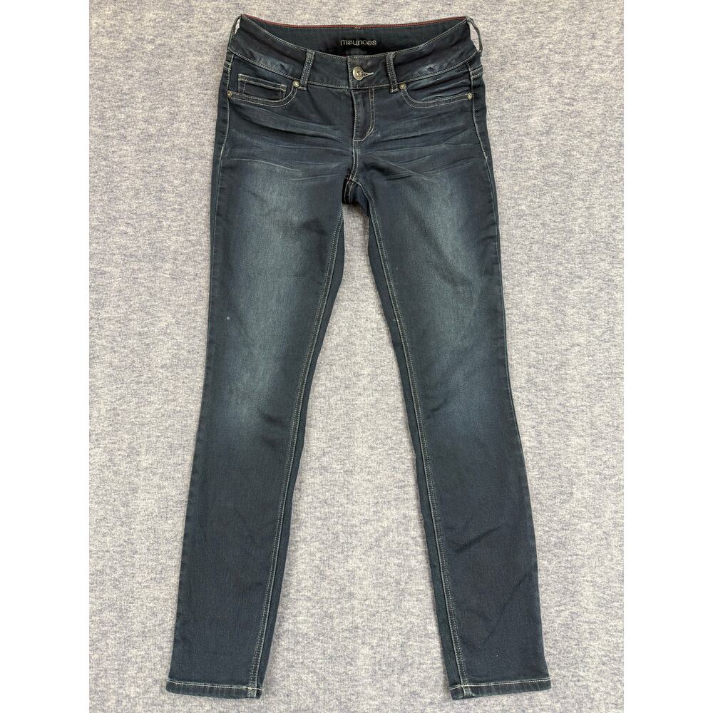 Maurices Mid Rise Dark Wash Skinny Jeans Women's Size 28x31